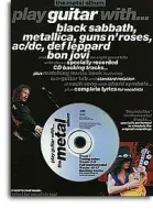 MusicSales AM954426 - PLAY GUITAR WITH THE METAL ALBUM GTR TAB BOOK/CD