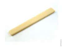 SAMICK 9mm Bridge White - порожек нижний для ак. гит.,  пластик. (цвет:белый).