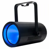 ADJ COB Cannon Wash Устройство, созданное по технологии  бескорпусного монтажа кристаллов на плате (COB) с одним светодиодом Quad (4-в-1) RGBA COB, обеспечивает мощное и плавное смешивание цветов - Использование в качестве устройства омывающего света/осве
