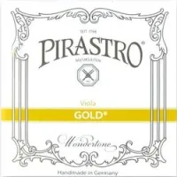 Pirastro 225021  gold струны для альта, мензура 37 см (14.5"), жила, с шариком