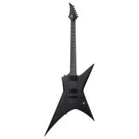 S by solar xb4.6c  электрогитара с чехлом, форма ml, цвет черный