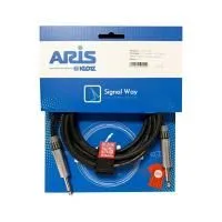 Signal Way G PRO JJ-3M - Инструментальный кабель Mono Jack 6.3-Mono Jack 6.3, кабель Klotz AC106, разъёмы Seetronic, цвет чёрный, длина 3м