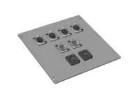 ИМЛАЙТ Панель лючка ПЛ.26.15. (4SCHUKO-2XLRf)