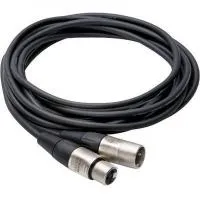 XLR3F-XLR3M (black) 4,5 метра балансный микрофонный кабель (черный) GS-PRO