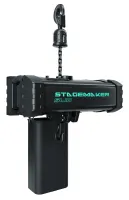 VERLINDE STAGEMAKER (SL10 1604 m1 A D8+ ) Лебедка 1600 кг<br> 4 м/мин<br> 2 - цепи<br> ВП 20м, 400В BGV-D8+ таль цепная 1600 кг<br> 4 м/мин<br> 2-цепи<br> прямое управление 400V<br> стационарный режим работы<br> грузовая цепь (черная) с вертлюжным крюком<