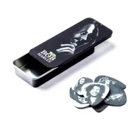 BOB-PT04H Bob Marley Silver Медиаторы 6шт, толстые, в коробочке, Dunlop
