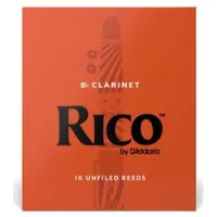 Rico rca1020  трости для кларнета bb, rico (2), 10шт. в пачке