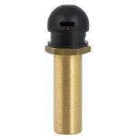 ClockAudio C 012E-RF - Микрофон кнопочного типа врезной конденсаторный микрофон - надежный корпус из латуни. Цвет черный