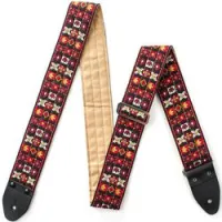 Dunlop jh01 hendrix festival  дизайнерский ремень для гитары, ширина 2,5"