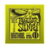 Ernie Ball струны для эл. гитары серии Regular Slinky Nickel Wound  (10-13-17-26-36-46) Nickel Wound