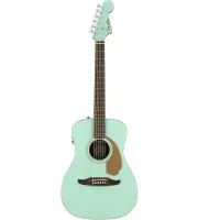 Fender Malibu Player AQS Электроакустическая гитара, цвет лазурный