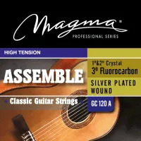 Magma Strings GC120A - Струны для классической гитары, Серия: Assemble 1&2 Nylon, 3 Fluorocarbon Silver Plated Wound