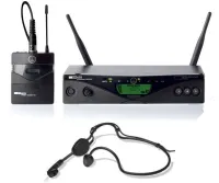 AKG WMS470 SPORTS SET BD1 (650.1-680МГц) радиосистема с приёмником SR470 и портативным передатчиком+микрофон с оголовьем C544L