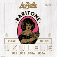 LA BELLA 25 - Струны для укулеле баритон