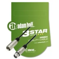 Adam hall k3 mmf 0300 - микрофонный кабель xlr-xlr готовый, 3 метра