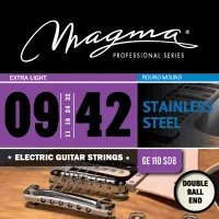 Комплект струн для электрогитары Magma GE110SDB