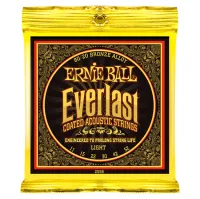 Ernie Ball 2558 струны для акуст.гитары Everlast Coated 80/20 Bronze Light (11-15-22w-30-42-52) бронза с нанонапылением