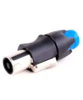 Taverlab F1016-Blue - Разъём кабельный 4PIN Speaker Connector "папа", синий