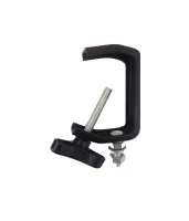 Струбцина ⌀ 35-50 мм, 30 кг, чёрная, стальная