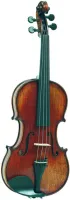 Violin Gliga Gama P-V018-S - Профессиональная скрипка ремесленного изготовления. Сильно волнистый клен, особая состаренная отделка. Аксессуары из черного дерева.