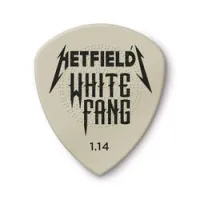 Dunlop ph122r114 white fang 24pack  медиаторы, толщина 1.14 мм, 24 шт.