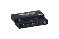 Усилитель-распределитель MuxLab [500426] 1х4 HDMI, 4K/60