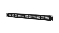 Caymon BSV01 Фальшпанель в шкаф 19", 1U, перфорированная, сталь 1,5 мм.