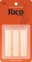 RJA0315Rico Трости для саксофона альт, размер 1.5, 3шт, Rico