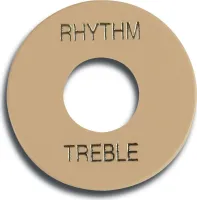 GIBSON TOGGLE SWITCH WASHER CRÈME, GOLD IMPRINT панель для переключателя, цвет кремовый