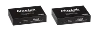 Комплект из приемника и передатчика HDMI / HDBT [500451-PoE] MuxLab [500451-PoE] , управление IR, UHD-4K до 70м с PoE