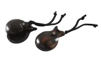 Castanets Talwar TP-ECE7P - Ebony 67 mm diameter professional castanets