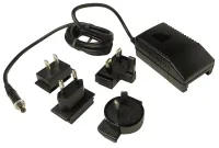 ETC PS-INTL-5 Power Supply Блок питания универсальный, коннектор с фиксатором. Входное напряжение: 100-240V AC, выходное напряжение: 12V DC, номинальный ток нагрузки 1,5A, мощность: 15W.