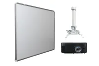 Комплект Exell: интерактивная доска ExellTech ET-91 (IR94-40-16:10M) с короткофокусным проектором EXD202ST и креплением DSM-14k
