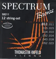 Комплект струн для 12-струнной гитары Thomastik Spectrum SB211