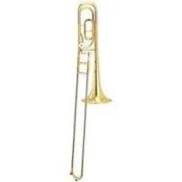 Yamaha YSL-356GS(II-E)  тромбон тенор Bb/ F студенческий, Yellow-brass, 12.7-13.34/204.4mm посер.