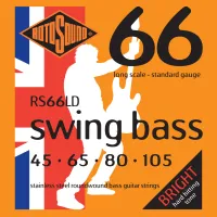 GIBSON Short Scale Flatwound EB Strings Medium струны для бас-гитары