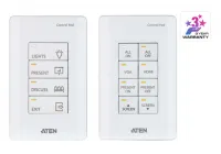 ATEN VK0200 - Система управления ATEN – 12-кнопочный контроллер (стандарт EU, 2 Gang) , цвет белый