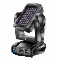 DTS DELTA 10 R RGBW ZOOM White 5000 lux / 5m / 15'  - 19500 люмен, Поворотная голова WASH, 240 RGBW LEDs (60 светодиодов на цвет), моторизированный зум 15-40 гр., 18 DMX каналов, 480 Вт,  IP20, 510*680*445 mm, 25 kg Белый корпус