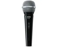 Shure sv100-a. вокальный электродинамический микрофон shure с переключателем и кабелем xlr - 6.3 мм trs (jack)