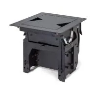 Lightware tbx-m210-k, встраиваемый в стол интерфейсный бокс (лючок) органайзер для 6 аудио-видео кабелей. включает 2 универсальные розетки питания и 6 креплений для вывода кабелей. кабели приобретаются отдельно.