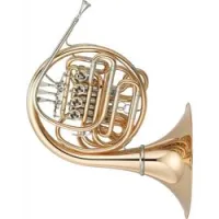 Yamaha PBO YHR-869GD  Валторна F/ Bb, серия Custom, томпак, раструб съёмный MS, 4 вентиля, механика,