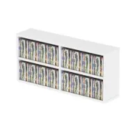 Glorious cd box 180 white  подставка для хранения cd-дисков 180 шт, цвет белый