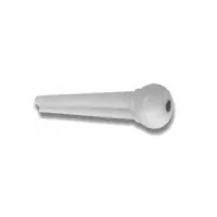 A021WH/2PVC Фиксатор струн белый с черной точкой Alice
