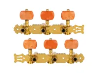 AO-020V2P Комплект колковой механики для классической гитары, позолоченный, Alice