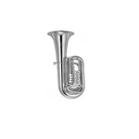 Yamaha PBO YBB-641S  Туба BBb 4х вентильная, профессиональная, серебряное покрытие