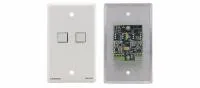 Kramer [rc-2c/us(w)] панель управления универсальная с 2 кнопками; выход rs-232, ик, цвет белый, вариант сша