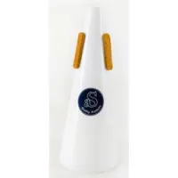 Arnoldsandsons trumpet mute straight  сурдина для трубы, прямая, пластик, белая