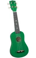 DIAMOND HEAD DU-105 GN укулеле сопрано, клен, гриф клен, чехол в комплекте, зеленая