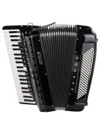 JH2012A-BLACK Аккордеон 41/120/13+6+1, черный, с футляром, Aurus