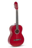 GEWApure Classical Guitar Basic Transparent Red 4/4 Классическая гитара